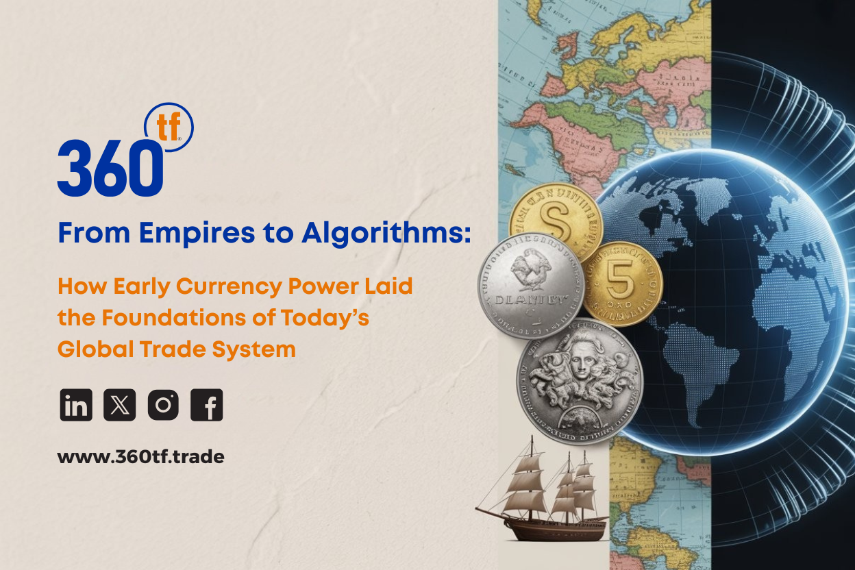 Early currency power in global trade illustrated through silver coins